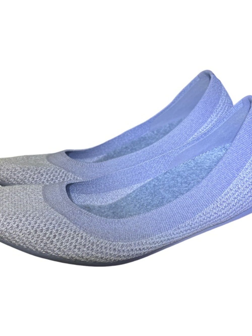 Allbirds Shoes Womens Blue Tree Breezers TB Wool Slip On Ballet Flats Sz 9